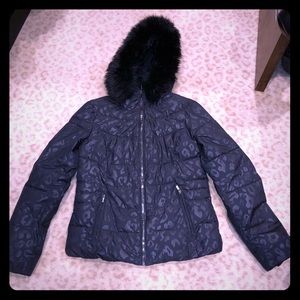 Obermeyer Leopard Print Ski Jacket